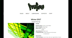 Desktop Screenshot of profanejournal.com